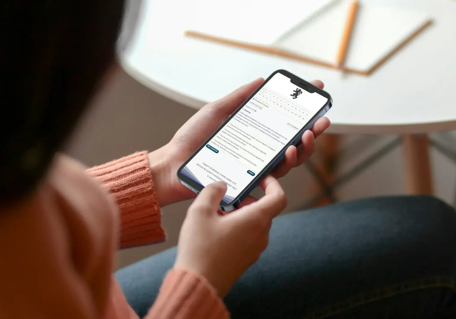Pest Cert Exam mobile study experience preview